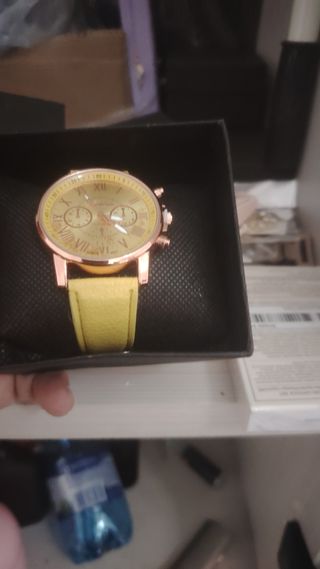 Orologio donna oro e viola