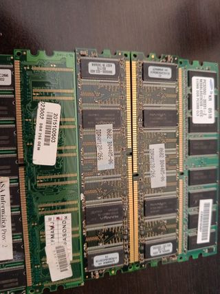 Memoria RAM DDR 512MB 256MB 128MB