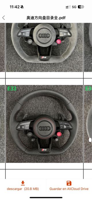 Volante Audi RS