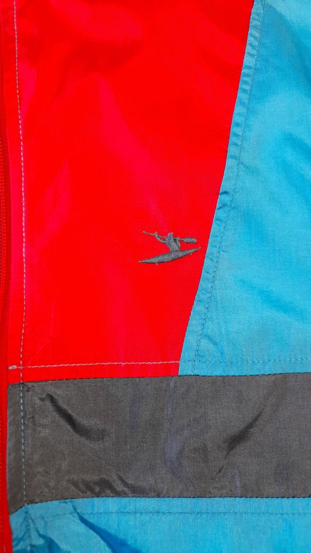 Chaqueta deportiva Rob-Roy azul y roja