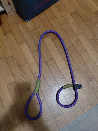 Guinzaglio scorrevole in corda viola