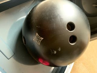 Palla da bowling con valigetta