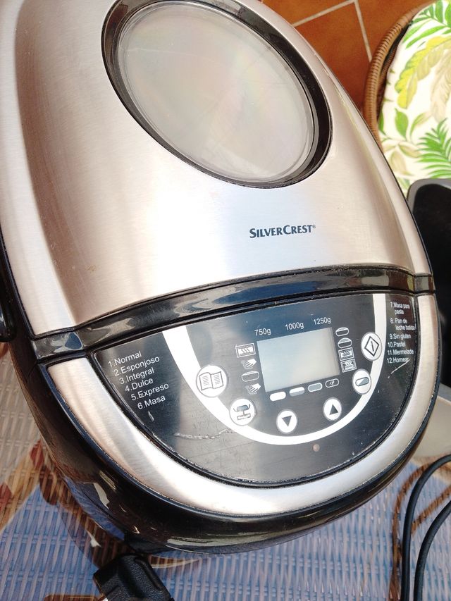 Panificadora Silvercrest 750g-1250g