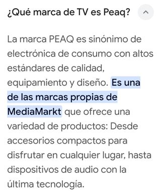 TV LED PEAQ 24 HD Google TV Smart TV