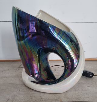 Lampada vintage Camillo Lusso ceramica