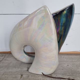 Lampada vintage Camillo Lusso ceramica