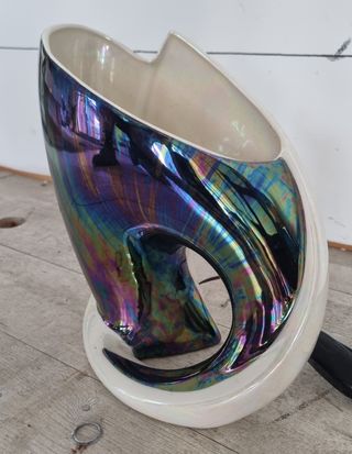 Lampada vintage Camillo Lusso ceramica