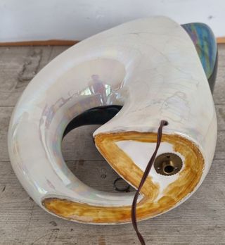 Lampada vintage Camillo Lusso ceramica