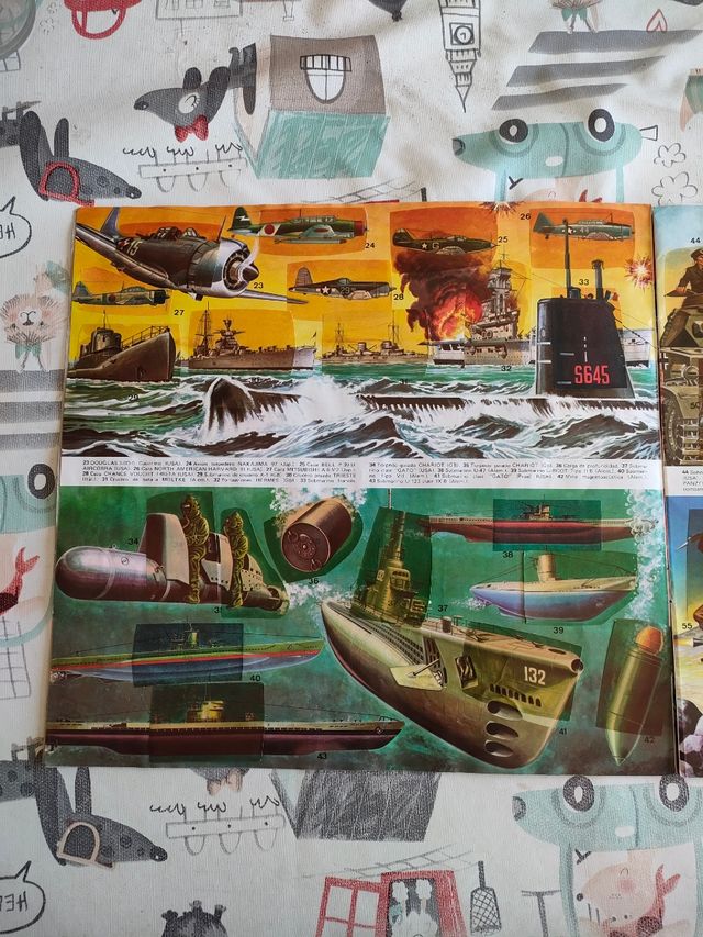 Álbum Fuerzas Armadas Maga Completo+Sobre