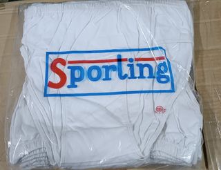 Liquidación Calzoncillos Sporting Blanco Talla XXL