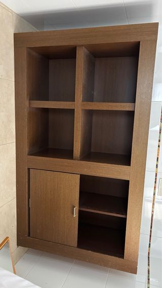 Mueble de almacenamiento de madera