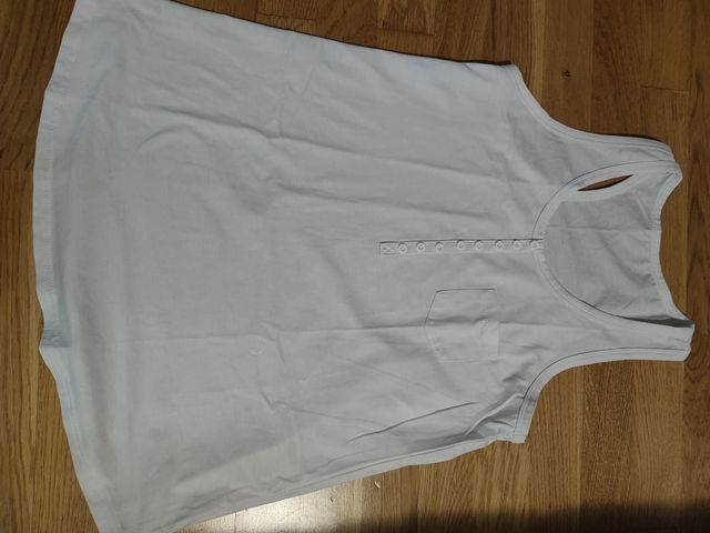 Camiseta blanca tirantes Primark L/40 XL/42