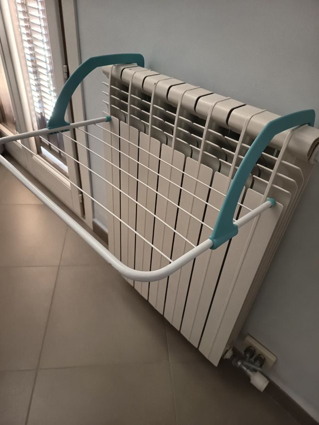 Tendedero plegable para radiador