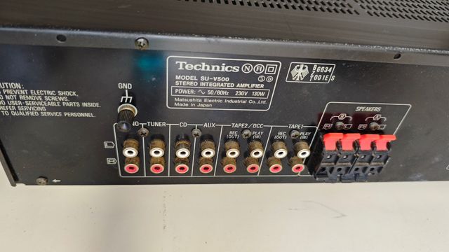 Amplificador Technics SU-V500 Negro