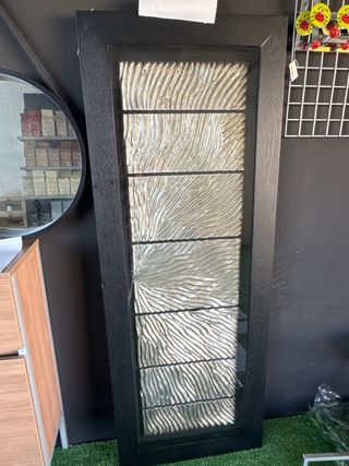 Cuadro Decorativo Madera y Cristal
