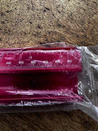 Régua de trilho madeira carpintaria - NOVO