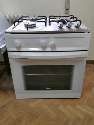 Campana, quemadores y horno