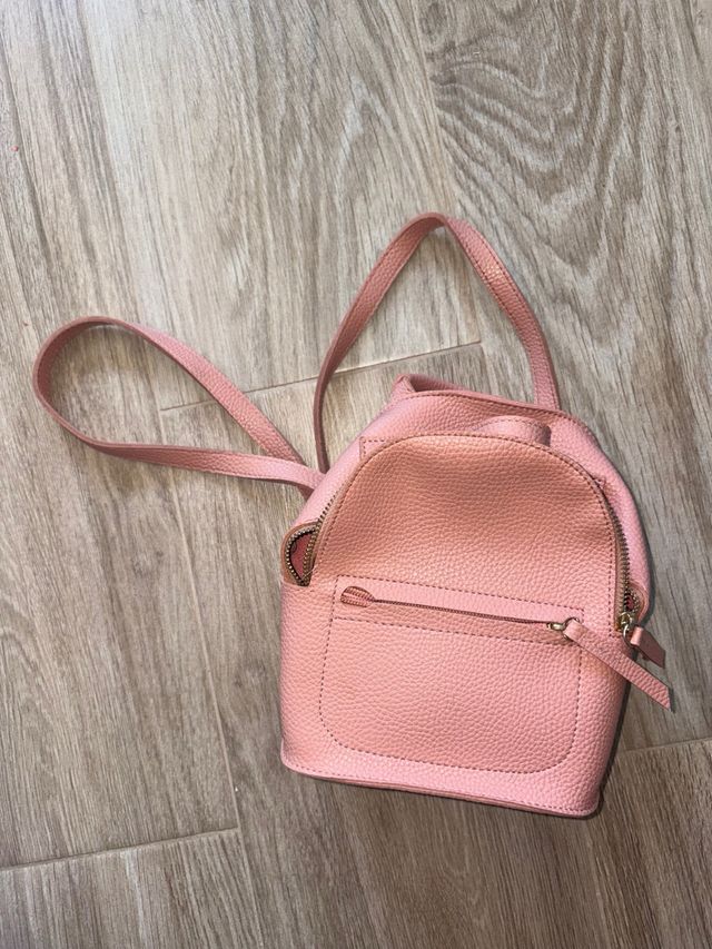 Mochila pequeña rosa