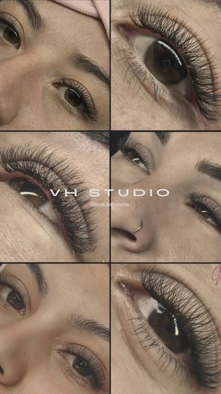 Extensiones de pestañas