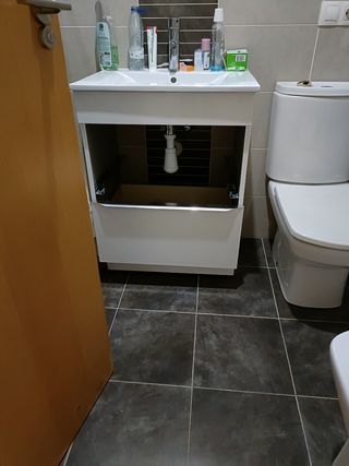 Mueble de baño sin pila - Nuevo ya montado