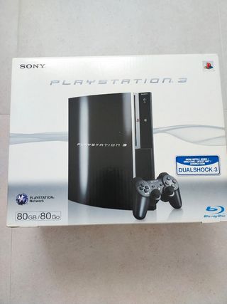 Caja Original PlayStation 3 80GB