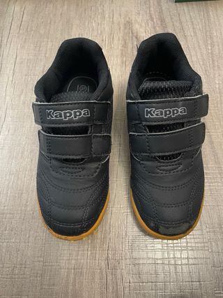 Deportivos Kappa negros con velcro