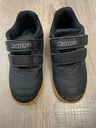 Deportivos Kappa negros con velcro