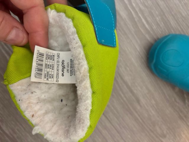 Botas de nieve para niño Quechua talla 22/23