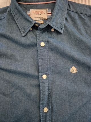 Camisa Springfield Azul Talla S