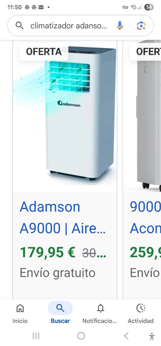 Climatizador Adamson A9000 Blanco