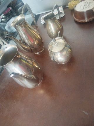 Juego de té alpaca