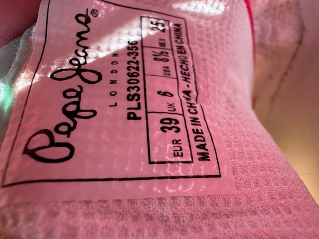 Deportivas Pepe Jeans mujer talla 39