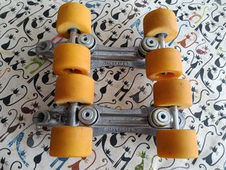 Plancha Patines Artísticos y ruedas y rodamientos 