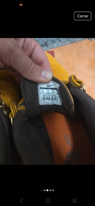 Nike Air X Stefan Janoski Marrones/Amarillas