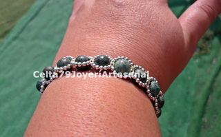 Pulsera Turquesa Africana Artesanal