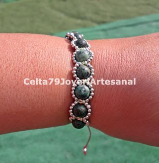 Pulsera Turquesa Africana Artesanal