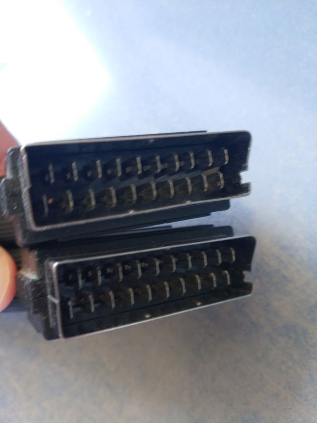 Cavo Scart a Scart Euroconnector
