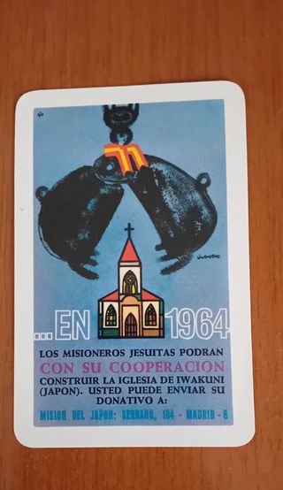 Calendario Misioneros Jesuitas 1964