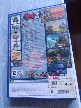 Metal Slug 3 PlayStation 2 (PS2)
