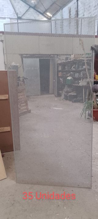 Chapa metal galvanizado perforada