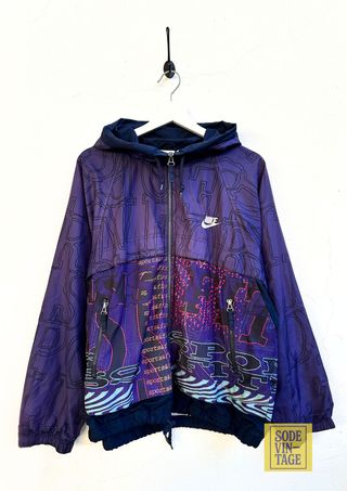 Chándal Nike Vintage 90s Morado/Azul Talla M