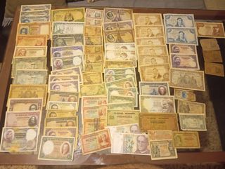 Colección 74 billetes españoles antiguos +4regalo
