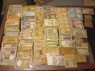 Colección 74 billetes españoles antiguos +4regalo