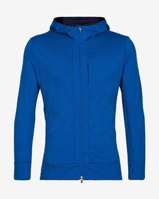 Sudadera Icebreaker Quantum III Full Zip Azul