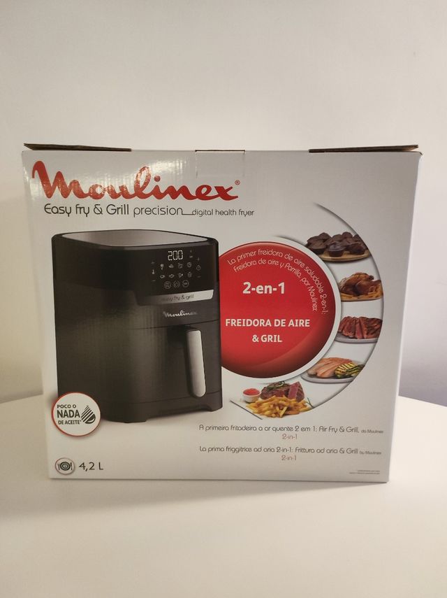 Freidora Aire Moulinex Easy Fry 2 en 1 - 4.2L