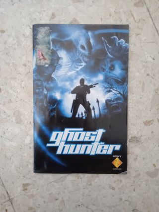 Manual Videojuego Ghost Hunter Sony PS1