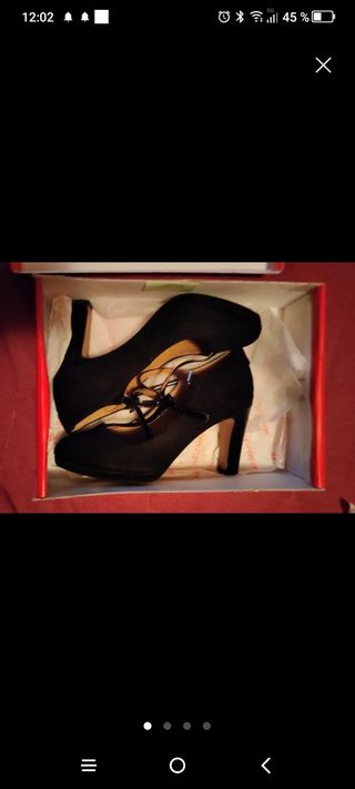 Zapatos Bsb Maria Negros Talla 36