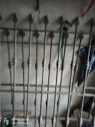 Inferriata in ferro zincato