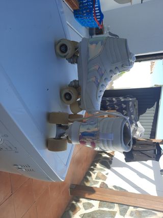 Patines en línea blancos talla 37