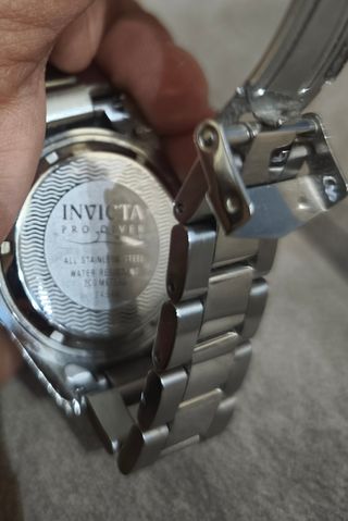 Orologio Invicta Acciaio Bicolore Blu-Rosso 